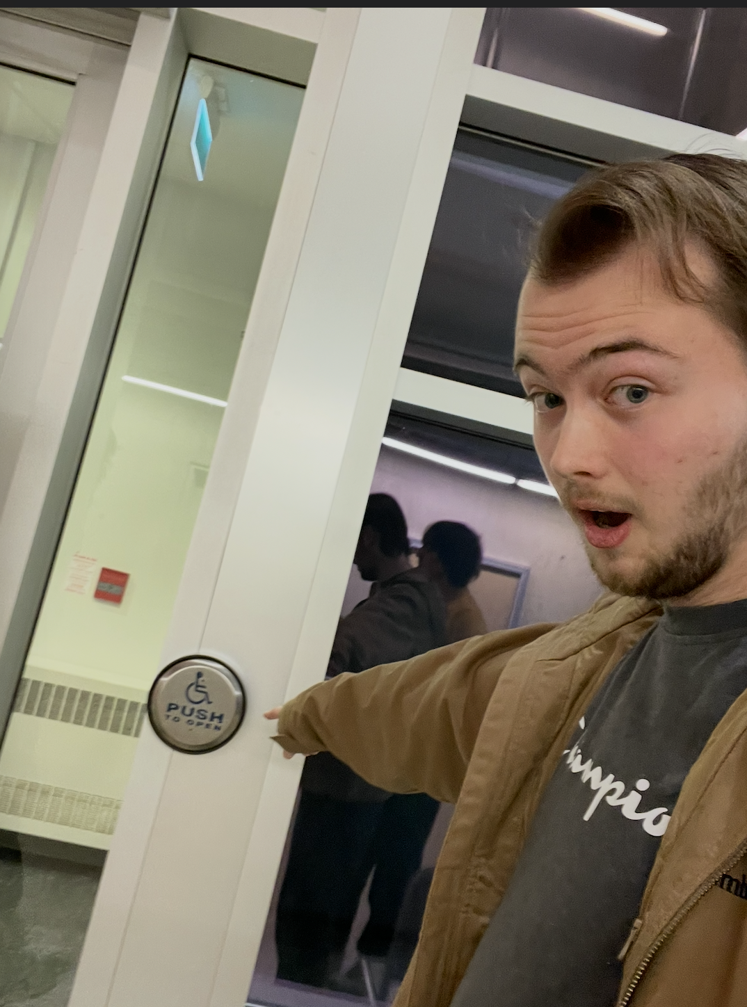 Automatic Door Button